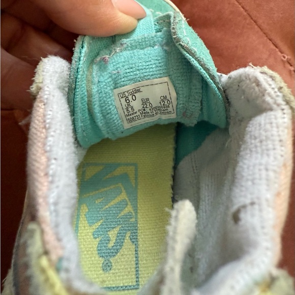 Vans Little Kids Sk8-Hi Shoe Size 6 GUC - Picture 6 of 6